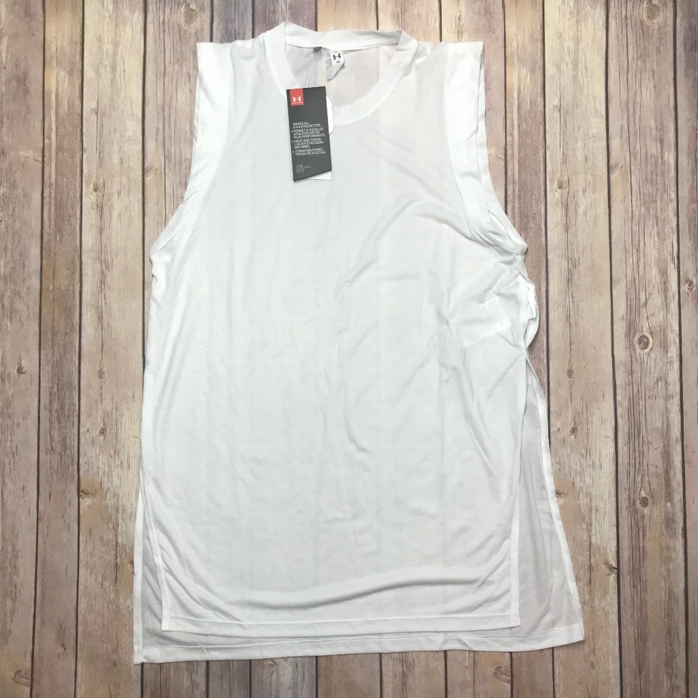 Under Armour Breathe Tunic Tank Womens Sz S NWT